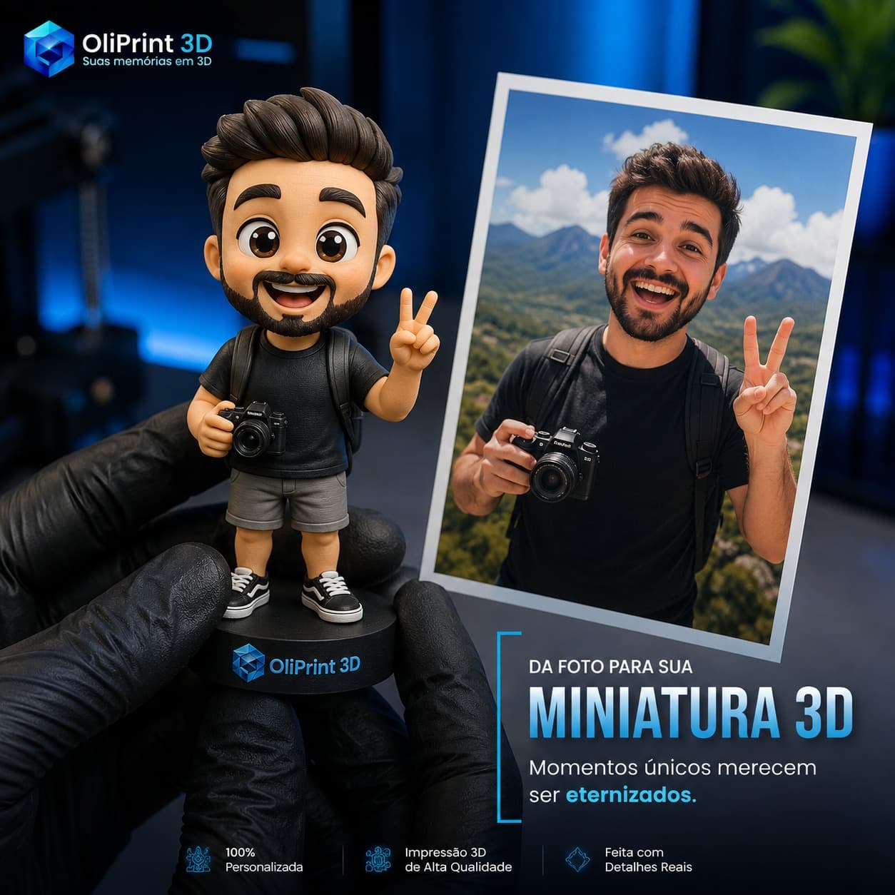 Da foto para miniatura